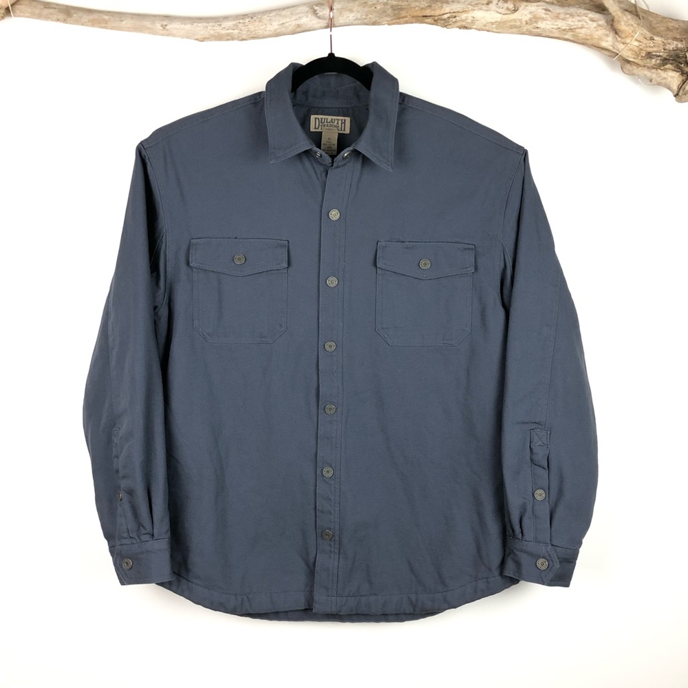 Duluth Firehose Jacket. XL. Slate Blue.